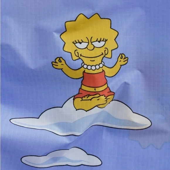 BAGGU The Simpsons Lisa Blue Reusable Bag - Picture 4 of 4